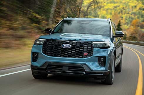 El Nuevo Diseño Exterior de Ford Explorer ST 2025 brinda dinamismo y sofisticación a SUV Deportiva